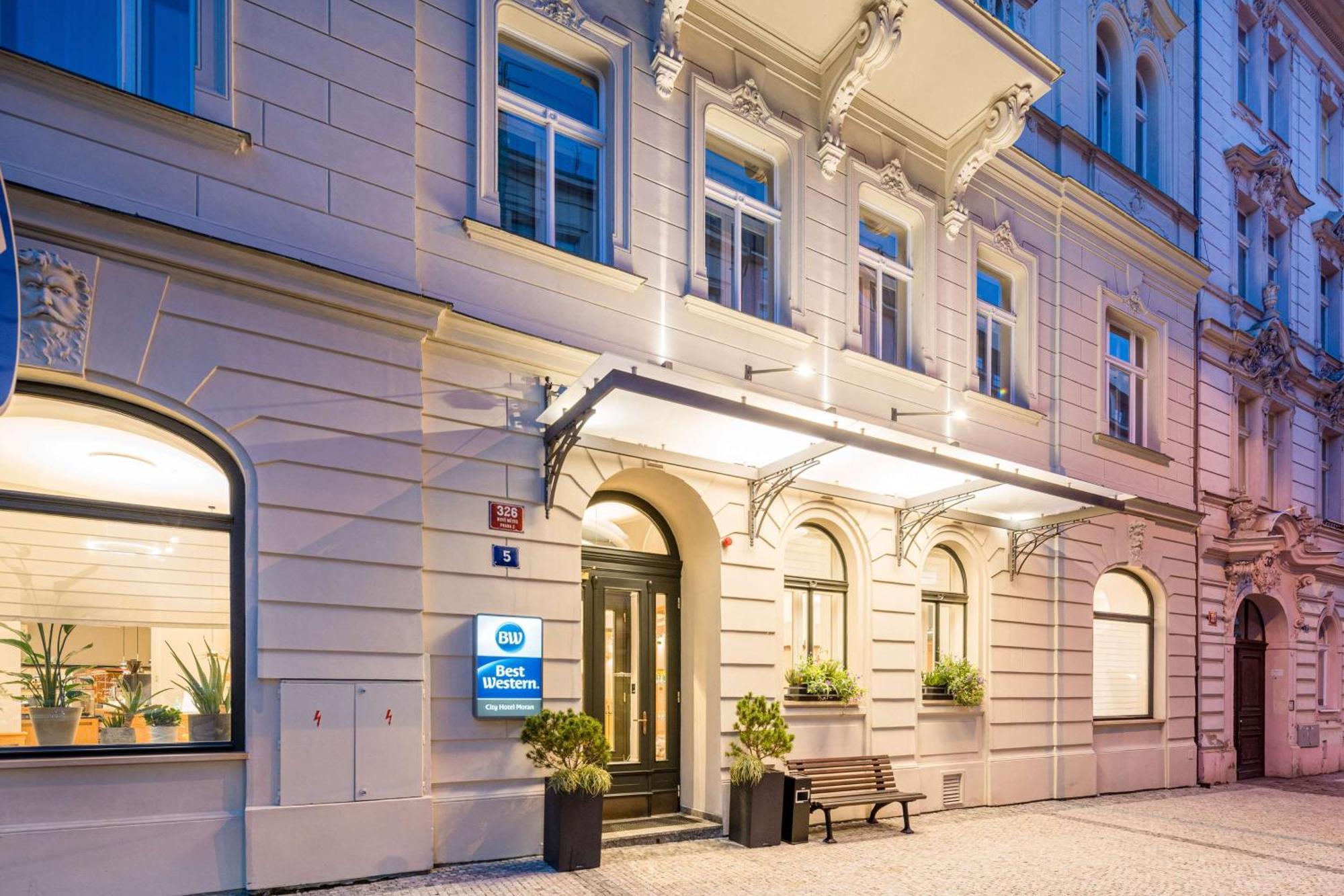 Best Western Hotel Moran Praga Exterior foto